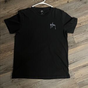 Guy Harvey Black Tee with White Signature